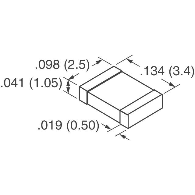 C1210Y104K1RAC7800 KEMET  Condensadores cerámicos